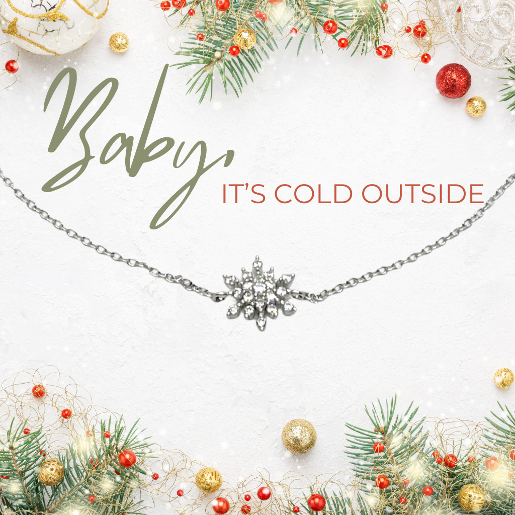 Bratara din argint 925 rodiat cu fulg de nea Bratara Lasardo Gioielli