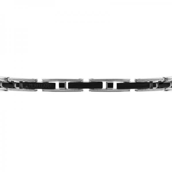 Bratara barbateasca Morellato cu cruce din aur roz 750 Bratara Lasardo Gioielli