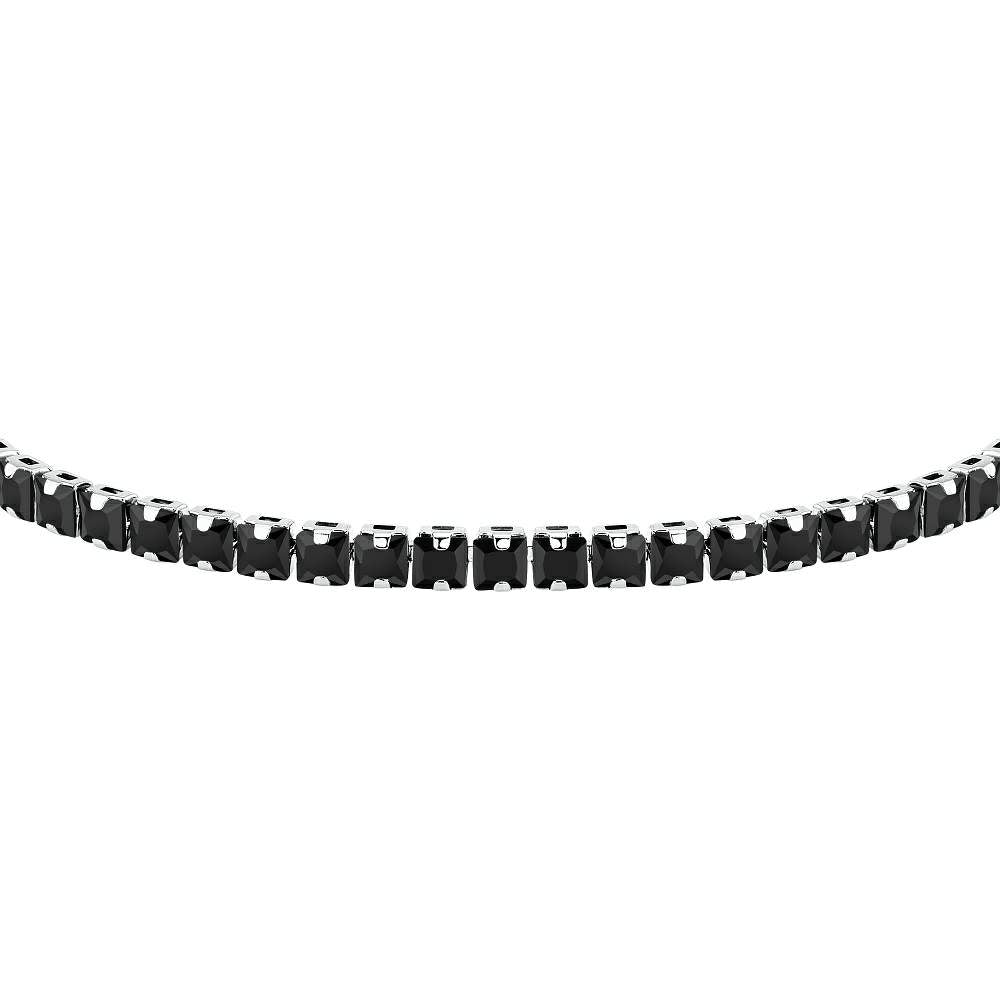 bratara barbateasca tennis sector diamante negre