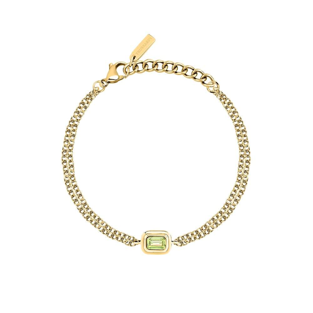 bratara aurie trussardi cu peridot