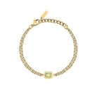 bratara aurie trussardi cu peridot