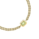bratara aurie trussardi cu peridot