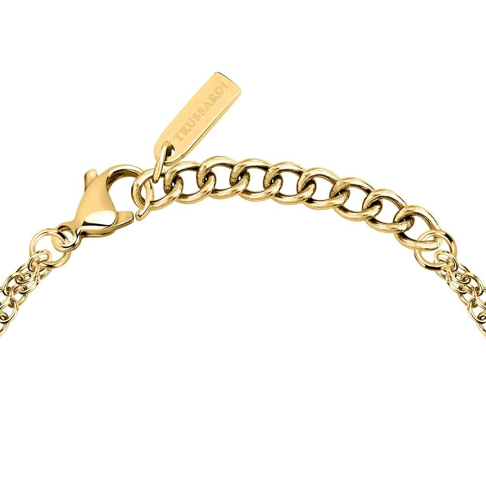 bratara aurie trussardi cu peridot