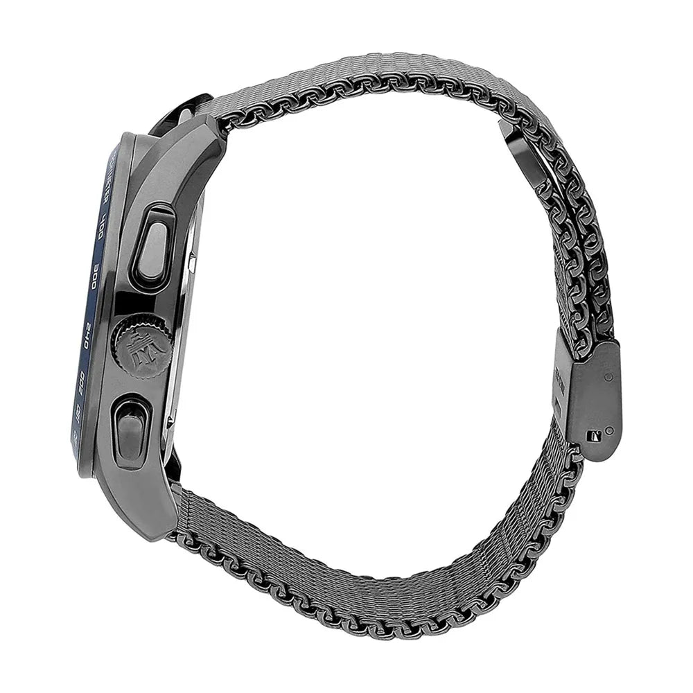 Ceas barbatesc Maserati colectia Traguardo curea mesh gri Ceas Lasardo Gioielli