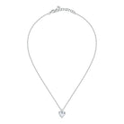 colier argint morellato inima diamant cz