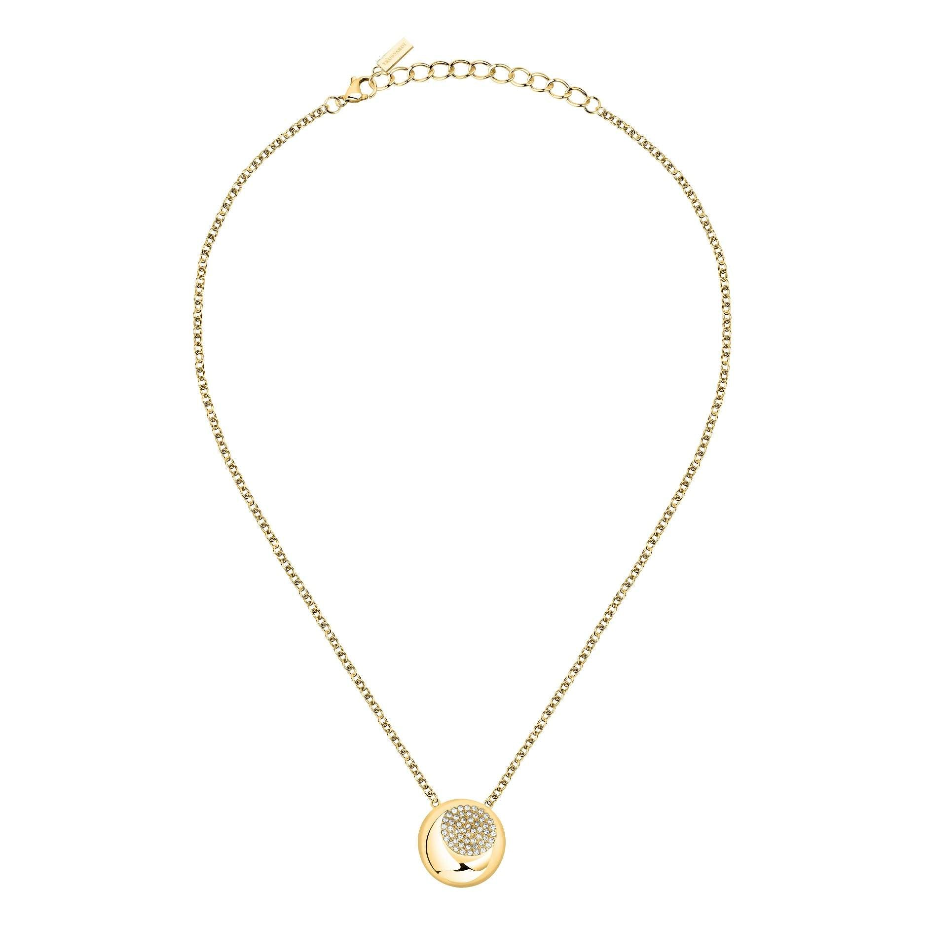 colier trussardi auriu