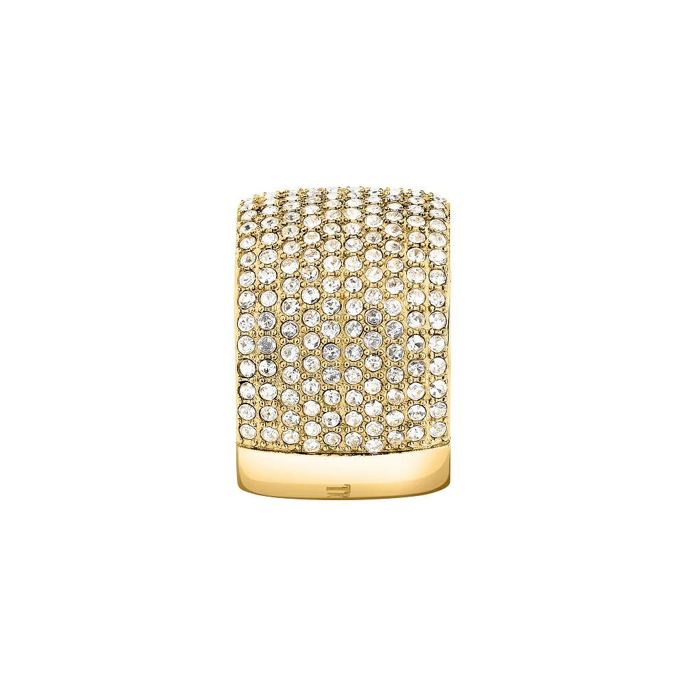 inel trussardi auriu cu diamante cz