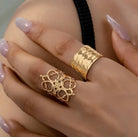 Set Inele Aurii Gold Embrace