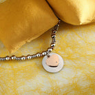 Bratara La Petite Story cu banut si inima rose gold Bratara Lasardo Gioielli