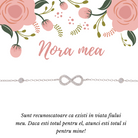 Bratara din argint 925 cu semnul infinitului Bratara Lasardo Gioielli