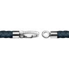 bratara piele allbastra maserati