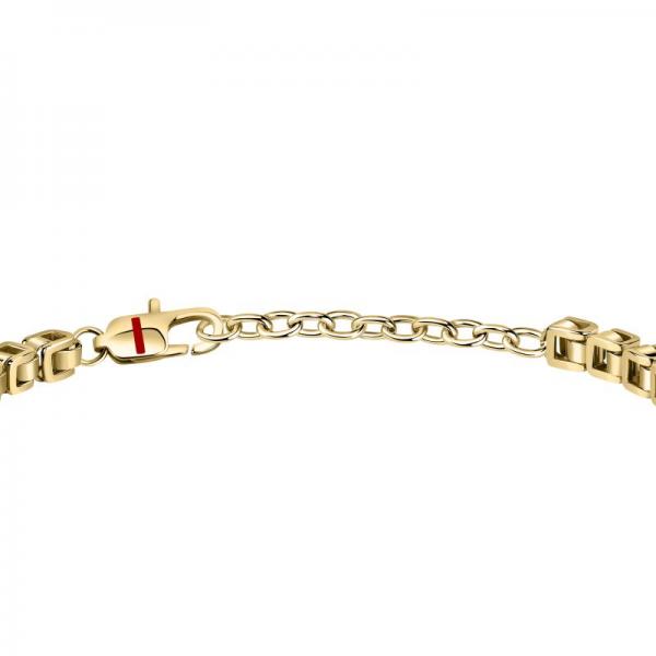 Bratara barbati Sector din otel inoxidabil rodiat auriu Bratara Lasardo Gioielli