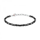 Bratara barbateasca Sector cu hematite si agate Bratara Lasardo Gioielli
