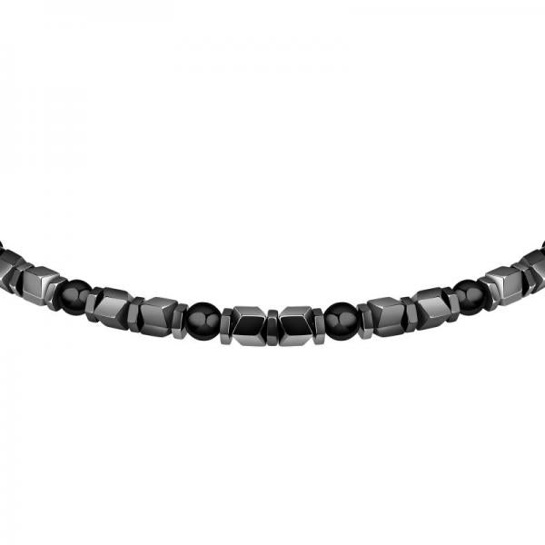 Bratara barbateasca Sector cu hematite si agate Bratara Lasardo Gioielli