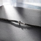 Bratara Tennis Morellato cu pumnal din argint 925 rodiat cu diamante CZ negre Bratara Lasardo Gioielli