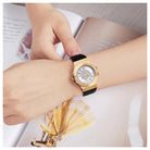 ceas de dama maserati auriu curea neagra