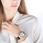 ceas de dama maserati auriu curea neagra