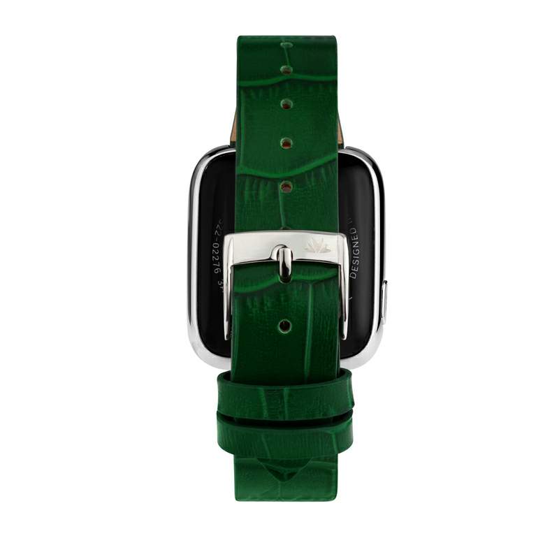 ceas smart de dama morellato curea piele verde