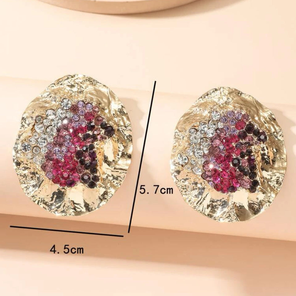 Cercei Aurii Mari Earcandy Cercei Lasardo Gioielli