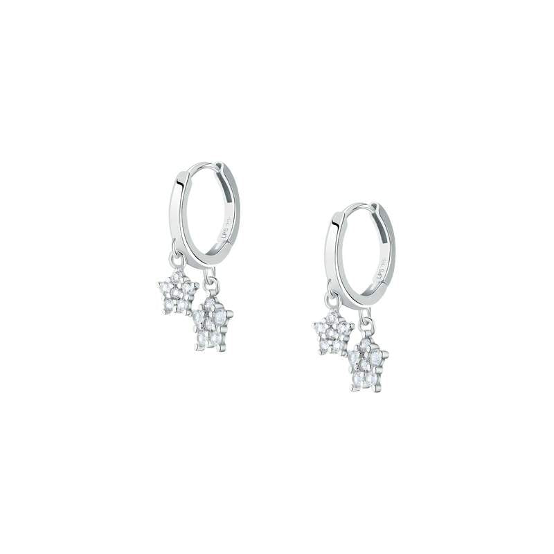 cercei din argint cu stele