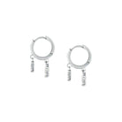 cercei din argint cu stele