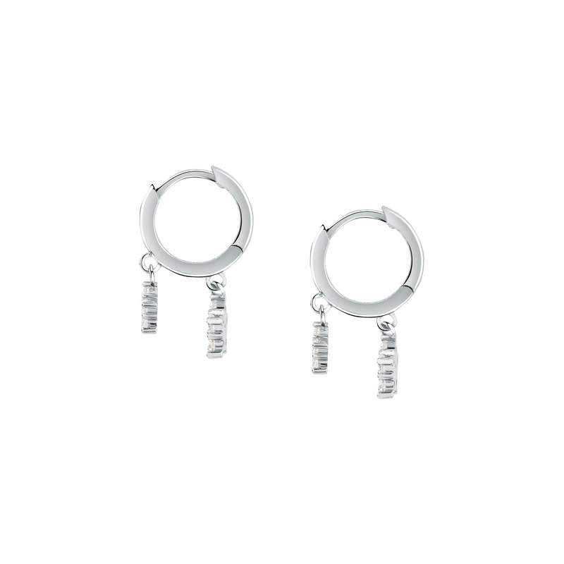 cercei din argint cu stele