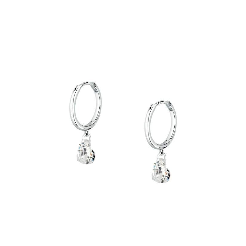 cercei argint cu inimi