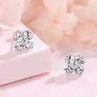 cercei argint trifoi