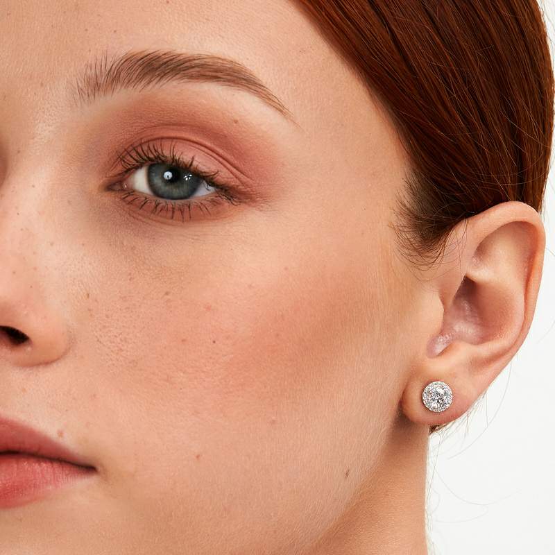 cercei mici argint la petite story