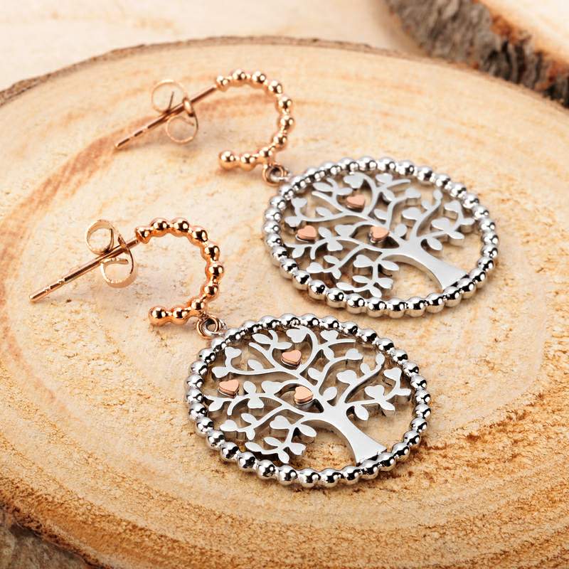 Cercei Morellato cu Copacul Vietii Colier Lasardo Gioielli