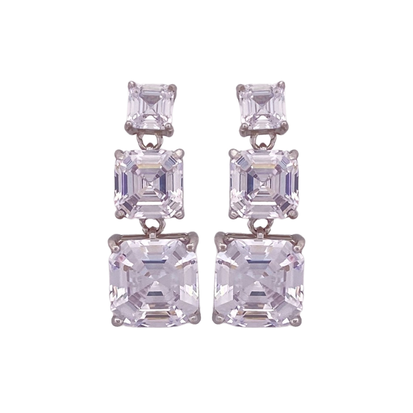 cercei punto luce argint lungi