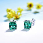 cercei punto luce verzi