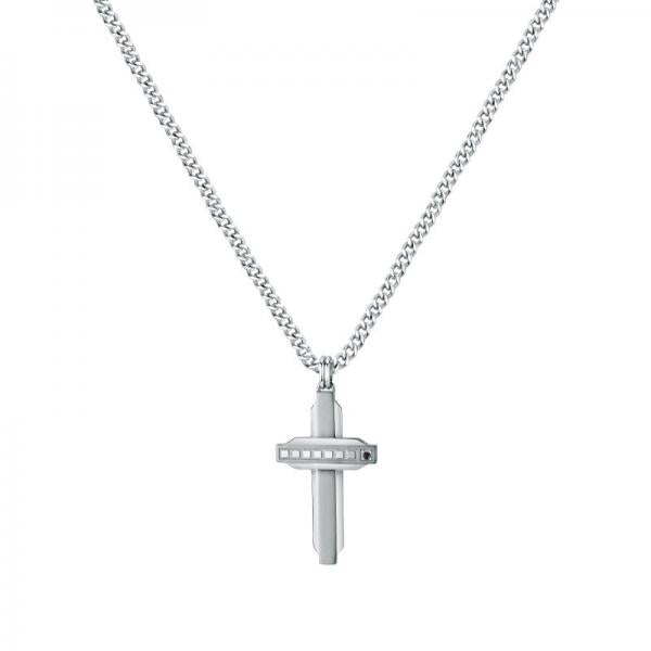 Colier Barbatesc Sector cu Pandantiv Cruce Colier Lasardo Gioielli