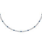 colier tennis morellato safire si diamante CZ
