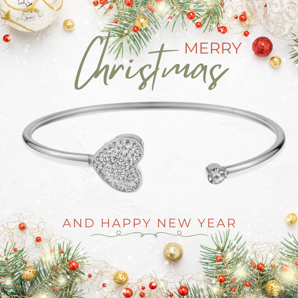 Bratara fixa Think Positive cu inima Bratara Lasardo Gioielli