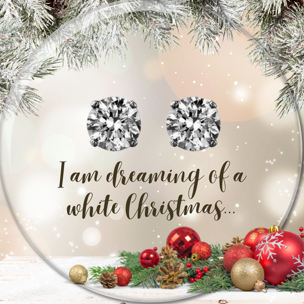 Cercei Punto Luce din argint 925 rodiat cu diamant CZ Cercei Lasardo Gioielli