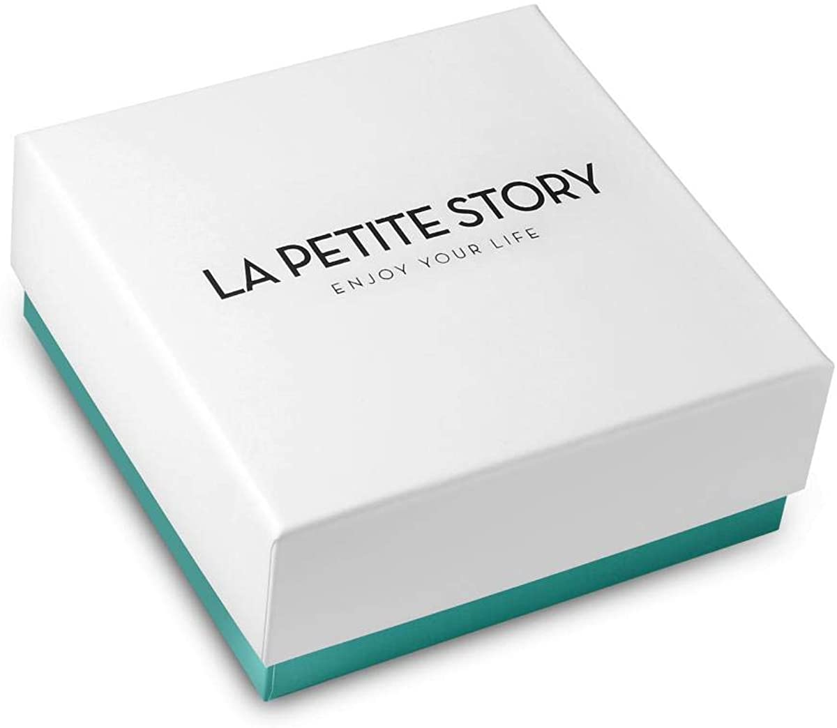 Bratara Tennis La Petite Story rodiata auriu cu charm trifoi Bratara Lasardo Gioielli