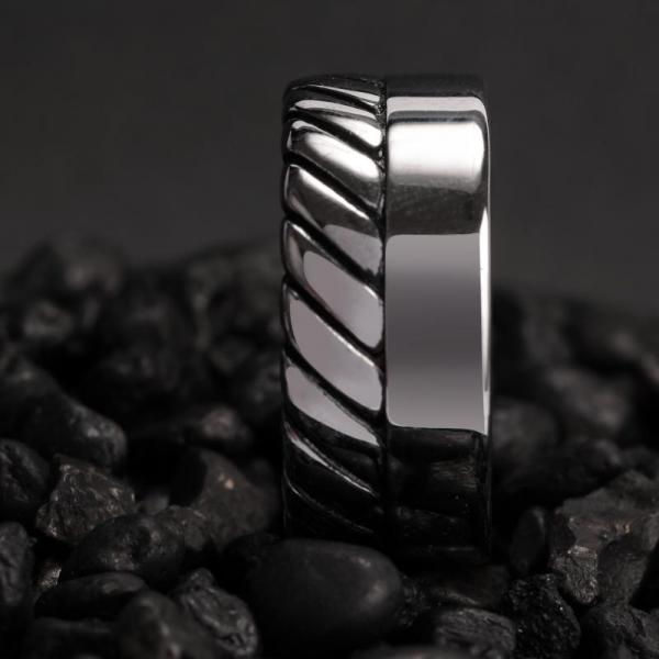 Inel Barbatesc Sector Colectia Row Inel Lasardo Gioielli