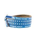 Bratara We Positive Unisex Bluette Colectia Holiday Bratara Lasardo Gioielli