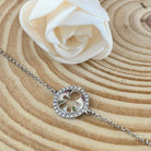 Bratara din argint 925 rodiat cu banut baietel Bratara Lasardo Gioielli