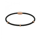 Bratara barbateasca Morellato din otel inoxidabil negru si rose gold Bratara Lasardo Gioielli
