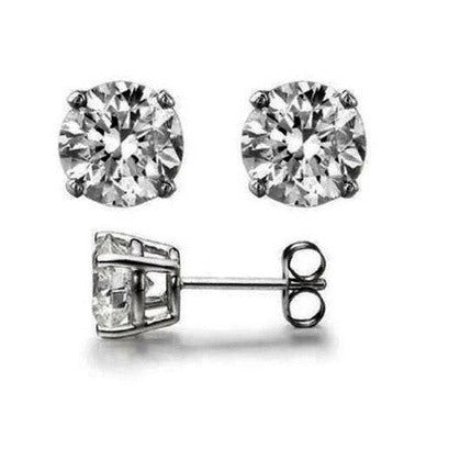 Cercei Punto Luce din argint 925 rodiat cu diamant CZ Cercei Lasardo Gioielli