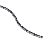 Bratara Tennis Argint 925 Rodiu Negru 0.2 cm cu Diamante Cubic Zirconia Negre Round Cut Bratara Lasardo Gioielli