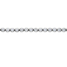 Bratara Tennis Argint 925 Rodiat 0.4 cm cu Diamante CZ Cipollina Cut Bratara Lasardo Gioielli