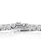 Bratara Tennis din Argint 925 Rodiat 0,2 cm cu Diamante CZ Albe Princess Cut Bratara Lasardo Gioielli