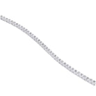 Bratara Tennis Argint 925 Rodiat Argintiu 0.2 cm cu Diamante CZ Albe Round Cut Bratara Lasardo Gioielli