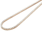 colier tennis rose gold