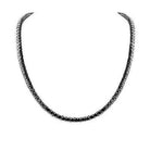 colier tennis pietre negre