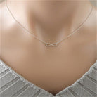 colier infinit argint