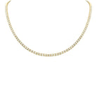 colier tennis rose gold